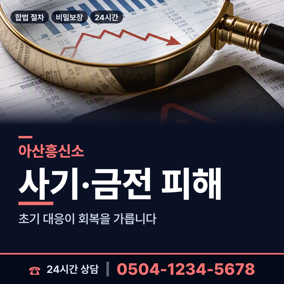 아산 음봉면 탐정사무소 상담 안내